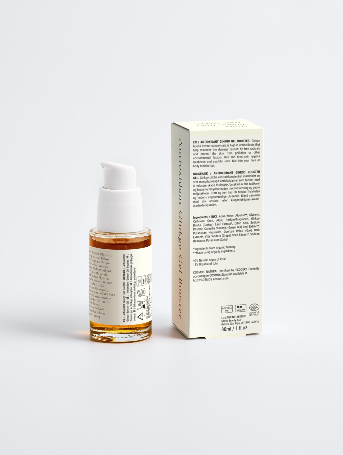 Lumii Antioxidant Ginkgo Gel Booster