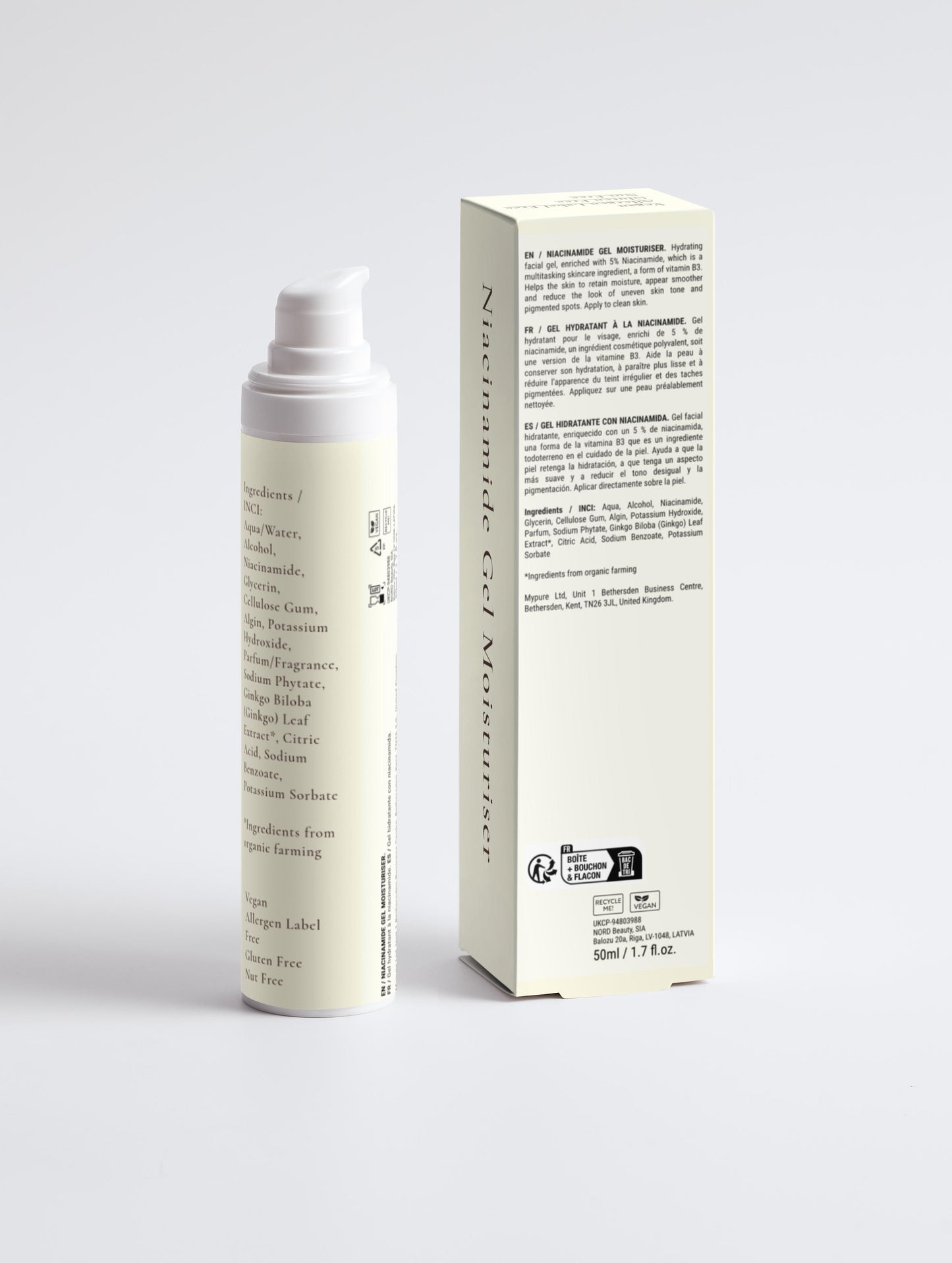 Lumii Niacinamide Gel Moisturiser