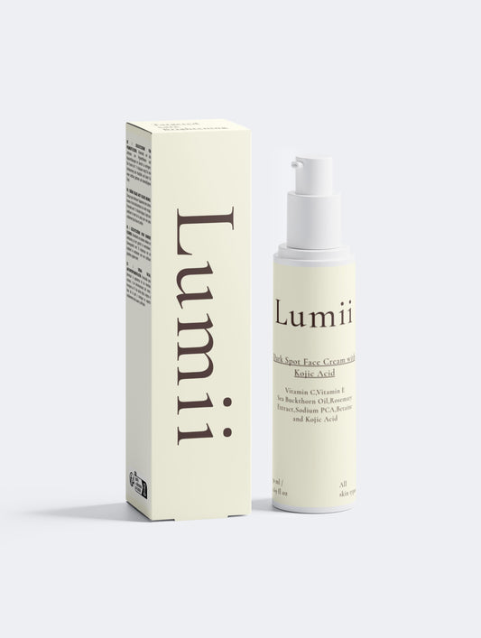 Lumii Dark Spot Face Cream with Kojic Acid